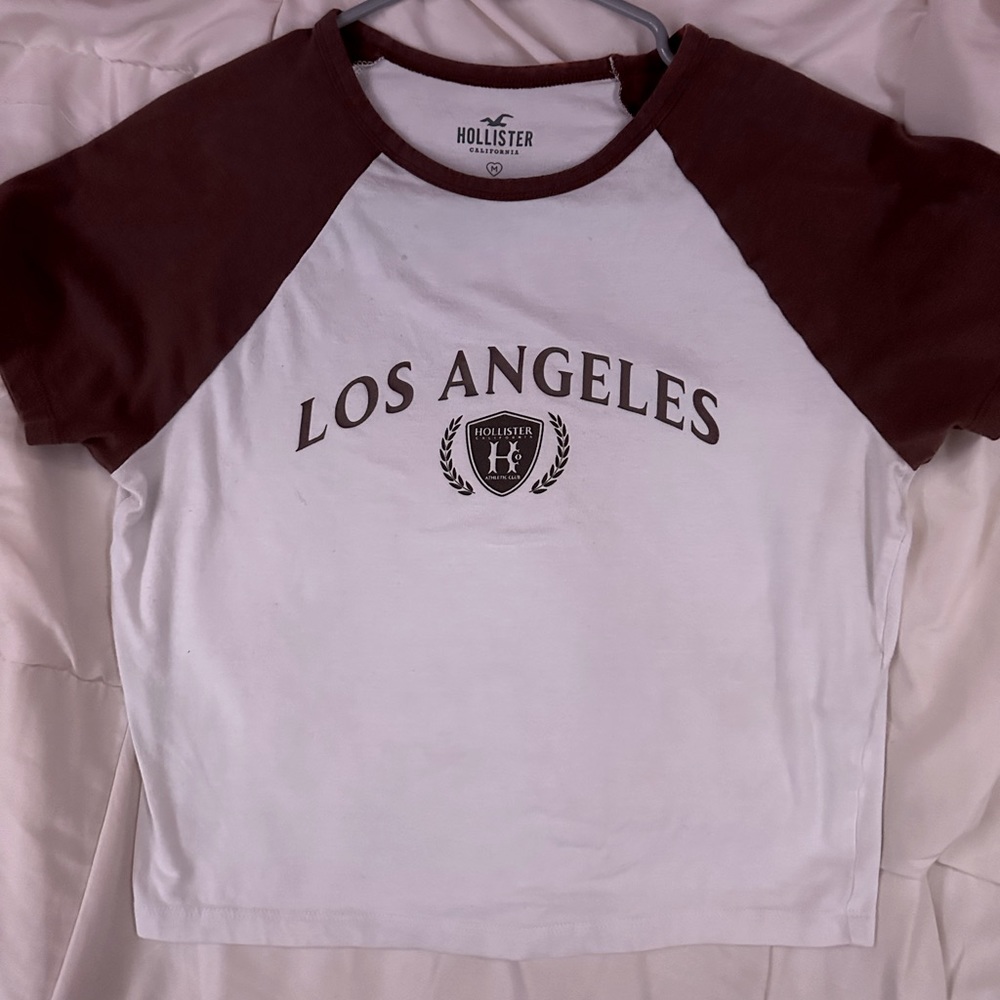 Hollister LA crop top t-shirt